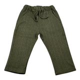 Manuel Ritz Pantalone tinta unita con Elastico In Vita Verde per Neonato MR3185XX VERDE MANUEL RITZ 