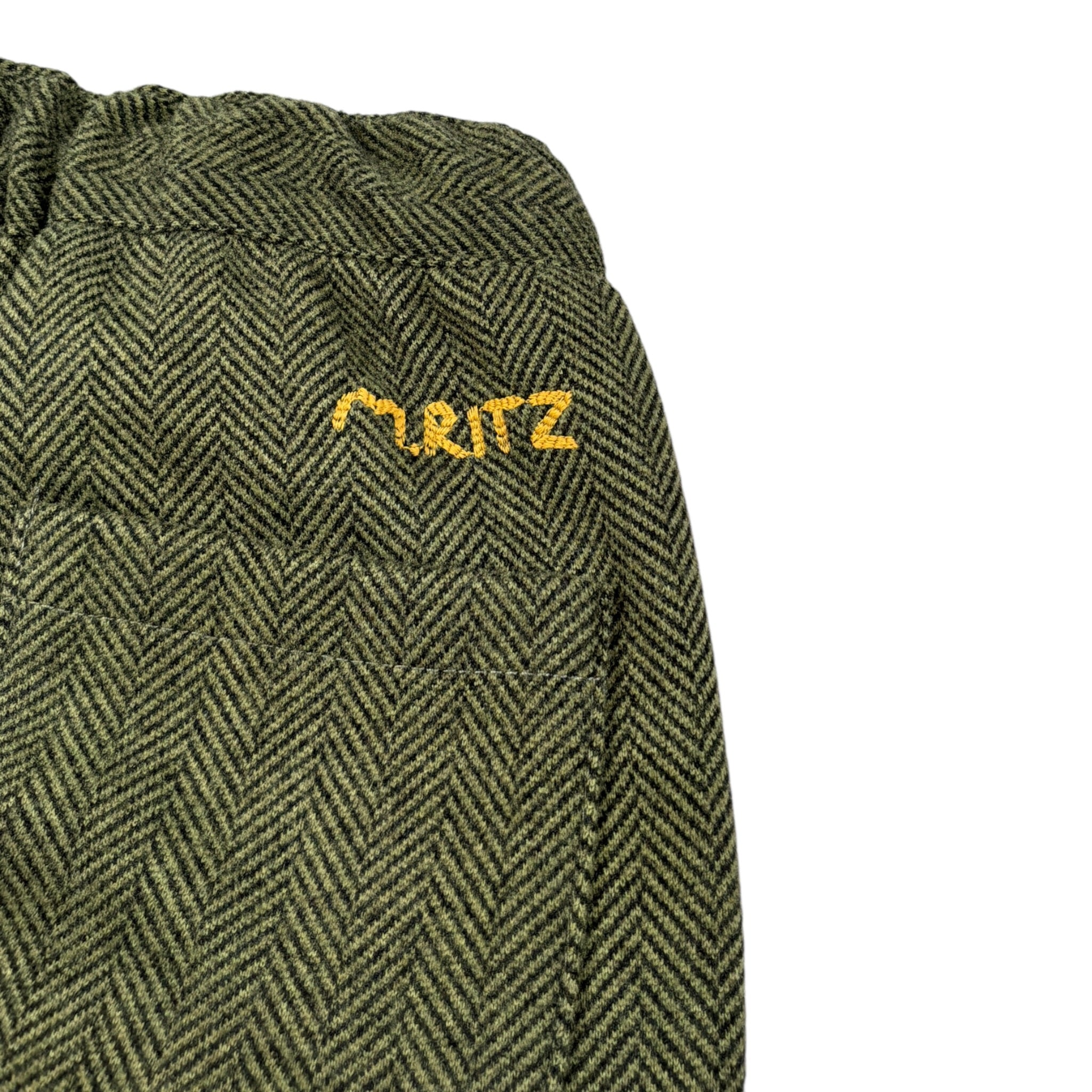 Manuel Ritz Pantalone tinta unita con Elastico In Vita Verde per Neonato MR3185XX VERDE MANUEL RITZ 