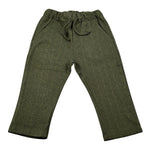 Manuel Ritz Pantalone tinta unita con Elastico In Vita Verde per Neonato MR3185XX VERDE MANUEL RITZ 