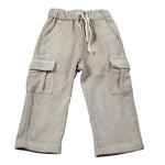 Manuel Ritz Pantalone tinta unita con Elastico In Vita Beige per Bambino MR3186 BEIGE MANUEL RITZ 