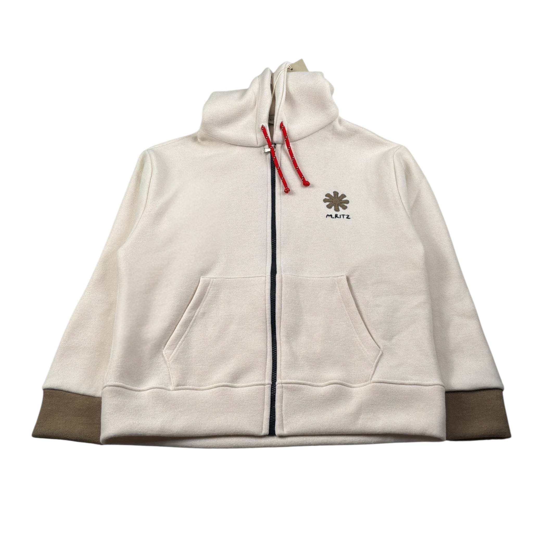 Manuel Ritz Maglia Modello Felpa con Zip E Cappuccio Crema per Bambino MR3197 CREMA MANUEL RITZ 