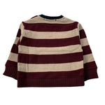 Manuel Ritz Felpa Chiusa Girocollo Bicolore Rosso/Beige per Neonato MR3234X ROSSO/BEIGE MANUEL RITZ 