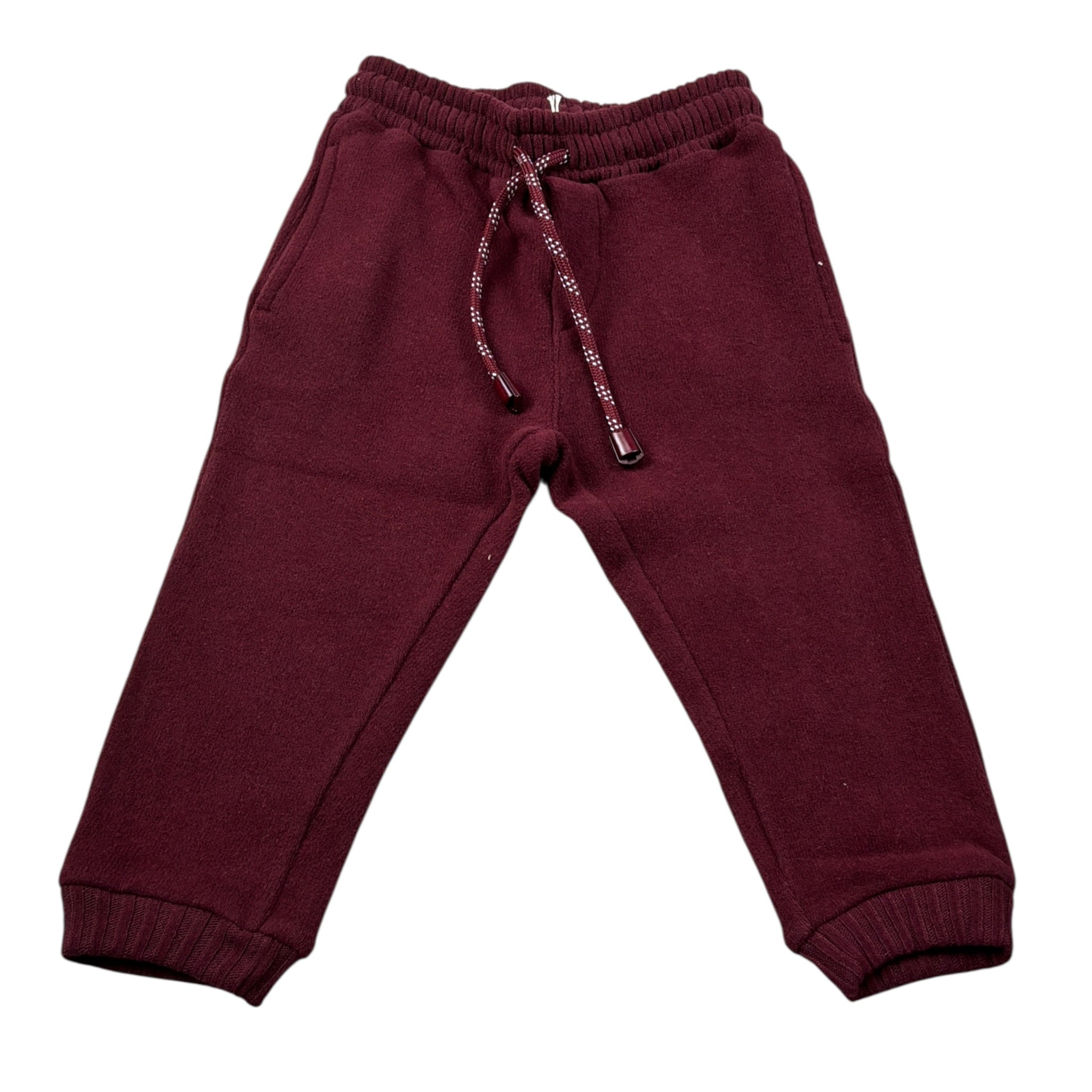 Manuel Ritz Pantalone tinta unita con Elastico In Vita Bordeaux per Neonato MR3235 BORDEAUX MANUEL RITZ 