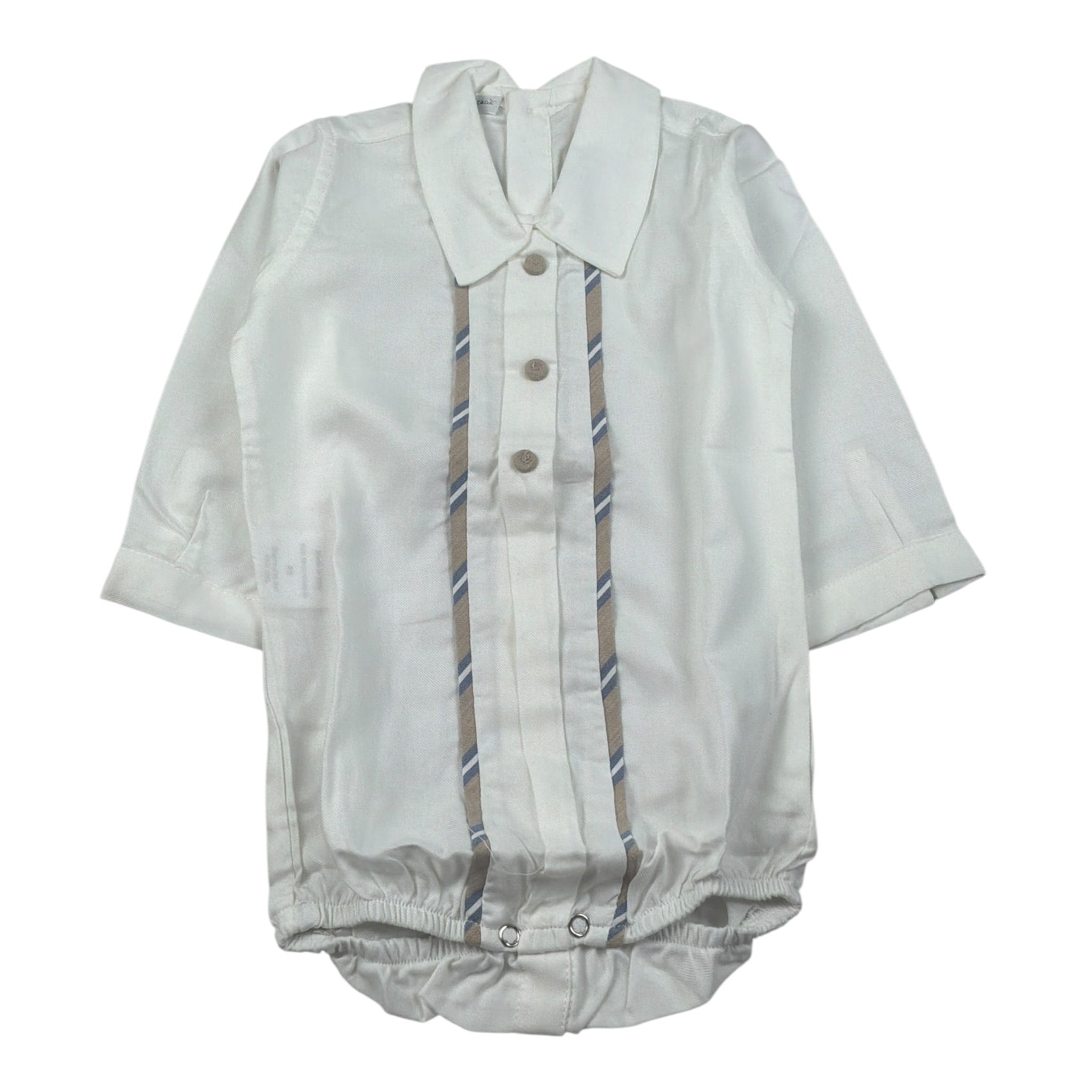 Manuell & Frank Pantalone con Elastico In Vita Bianco per Bambino CMFMNF BIANCO MANUELL & FRANK 