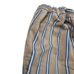 Manuell & Frank Pantalone con Elastico In Vita Fantasia A Righe Beige per Neonato PNTMNFRR BEIGE MANUELL & FRANK 