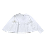 Mapero' Shirt tinta unita Bianco per Bambina M32154 BIANCO MAPERO' 