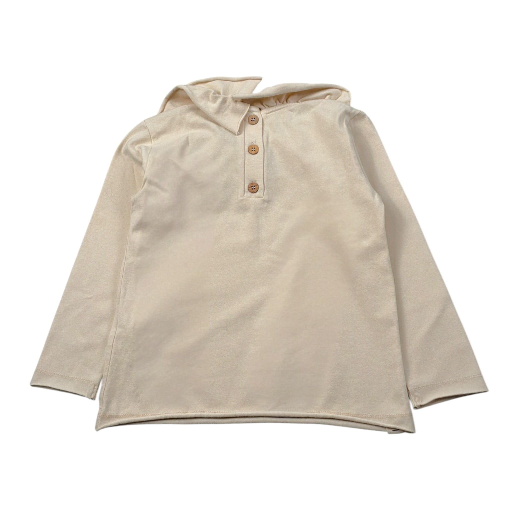 Mapero' Maglia tinta unita con Colletto Beige per Neonata M32177 BEIGE MAPERO' 