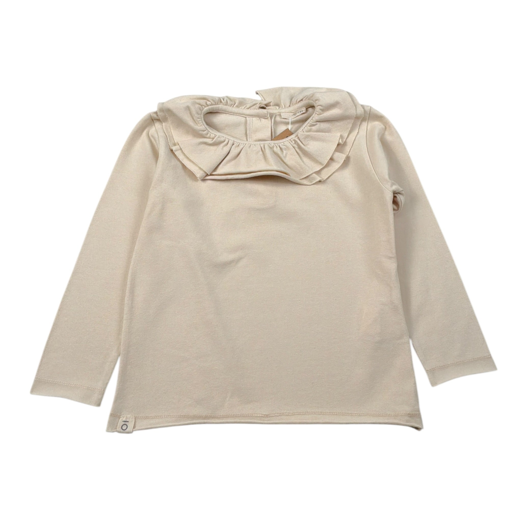 Mapero' Maglia tinta unita con Colletto Beige per Neonata M32177 BEIGE MAPERO' 