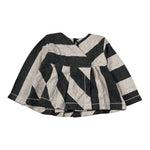 Mapero' Maglia Bicolore con Fantasia A Righe Grigio per Neonata M32311 GRIGIO MAPERO' 