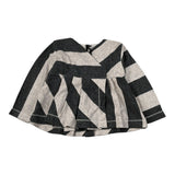 Mapero' Maglia Bicolore con Fantasia A Righe Grigio per Neonata M32311 GRIGIO MAPERO' 
