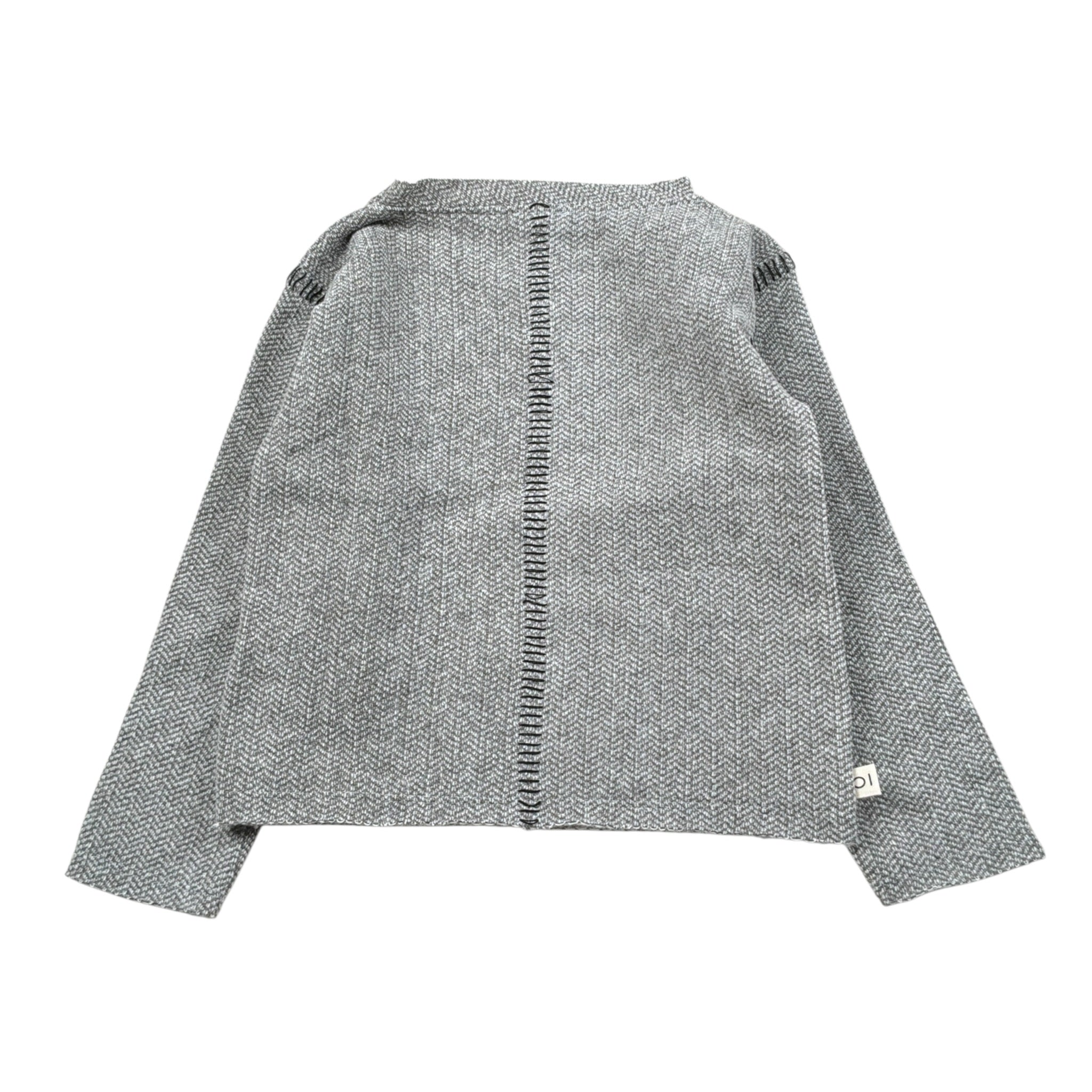 Mapero' Maglia tinta unita Girocollo Grigio per Bambina M32324XJ GRIGIO MAPERO' 