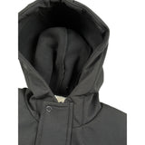 Mapero' Cappotto tinta unita con Cappuccio Nero per Neonato M32374N NERO MAPERO' 