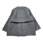 Marae Kids Cappotto tinta unita con Bottoni Grigio per Neonata 3386N GRIGIO MARAE KIDS 