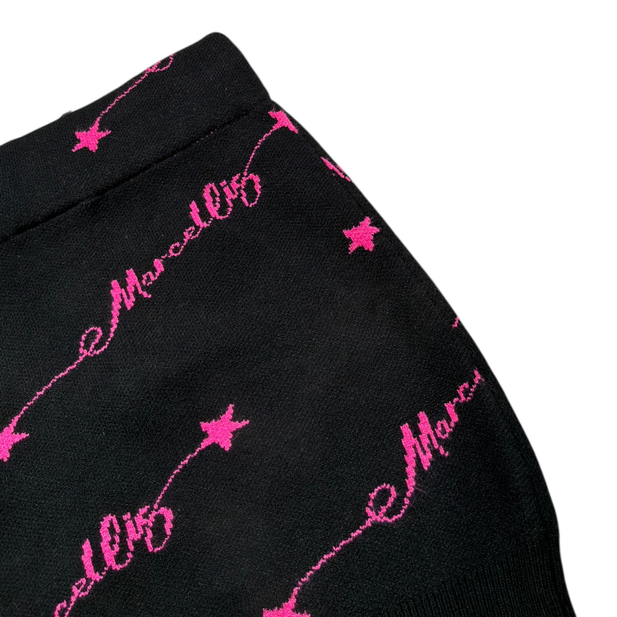 Marc Ellis Gonna tinta unita In Maglia con Logo Nero per Bambina JMJSK00173 NERO MARC ELLIS 