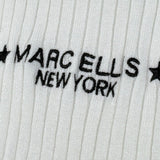 Marc Ellis Maglia tinta unita con Stampa Bianco per Bambina JMJSW00188 BIANCO MARC ELLIS 