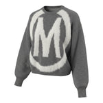 Marc Ellis Maglia tinta unita con Stampa Grigio per Bambina JMJSW01923 GRIGIO MARC ELLIS 