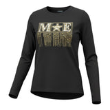 Marc Ellis Shirt tinta unita con Borchie Nero per Bambina JMJTS00168 NERO MARC ELLIS 