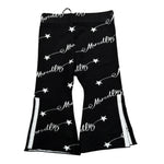 Marc Ellis Leggins tinta unita Logato Bianco/Nero per Neonata JMNPT00182N BIANCO/NERO MARC ELLIS 