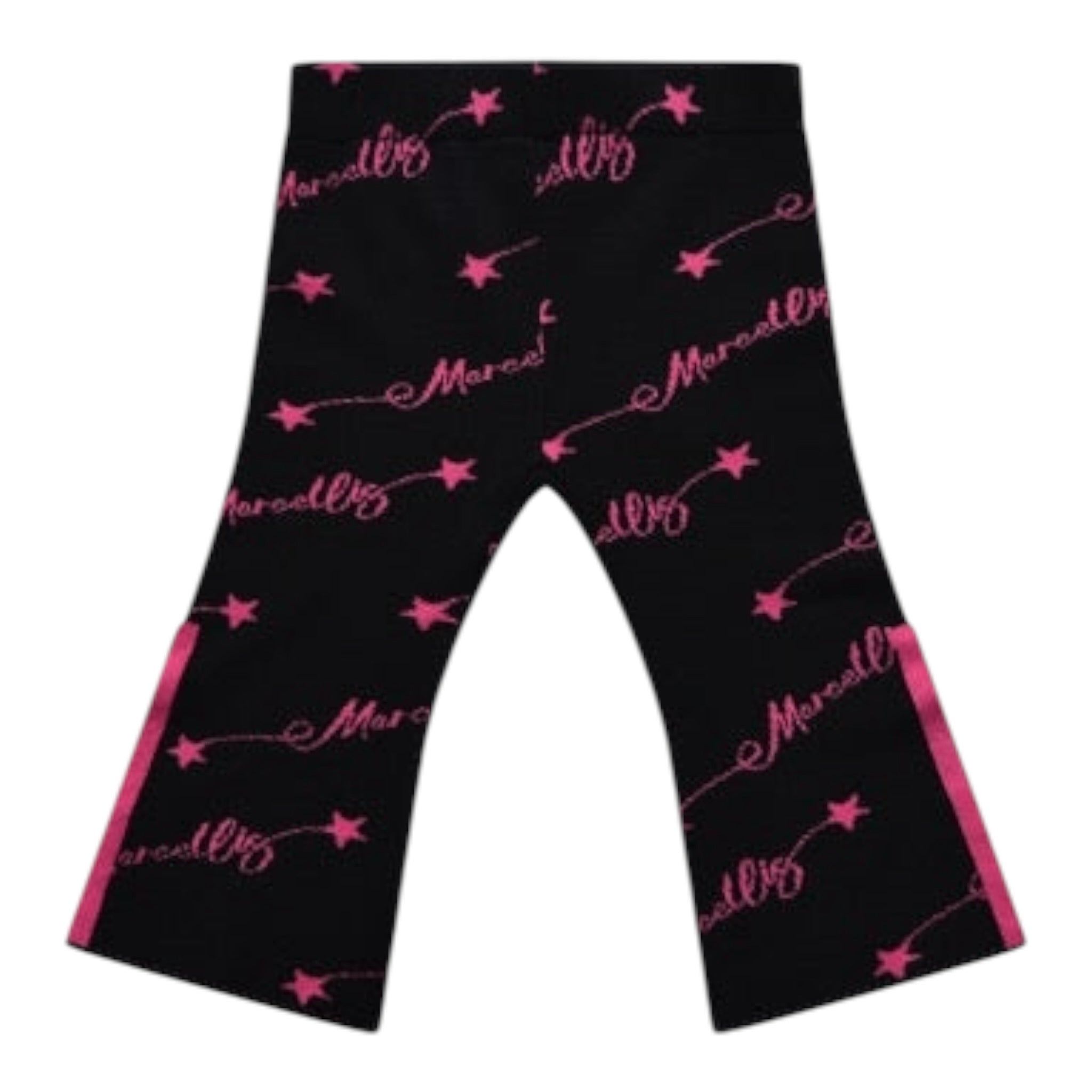 Marc Ellis Leggins tinta unita Logato Nero per Bambina JMNPT00182 NERO MARC ELLIS 