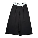 Marc Ellis Pantalone tinta unita Modello A Palazzo Nero per Bambina JNJPT02330 NERO MARC ELLIS 