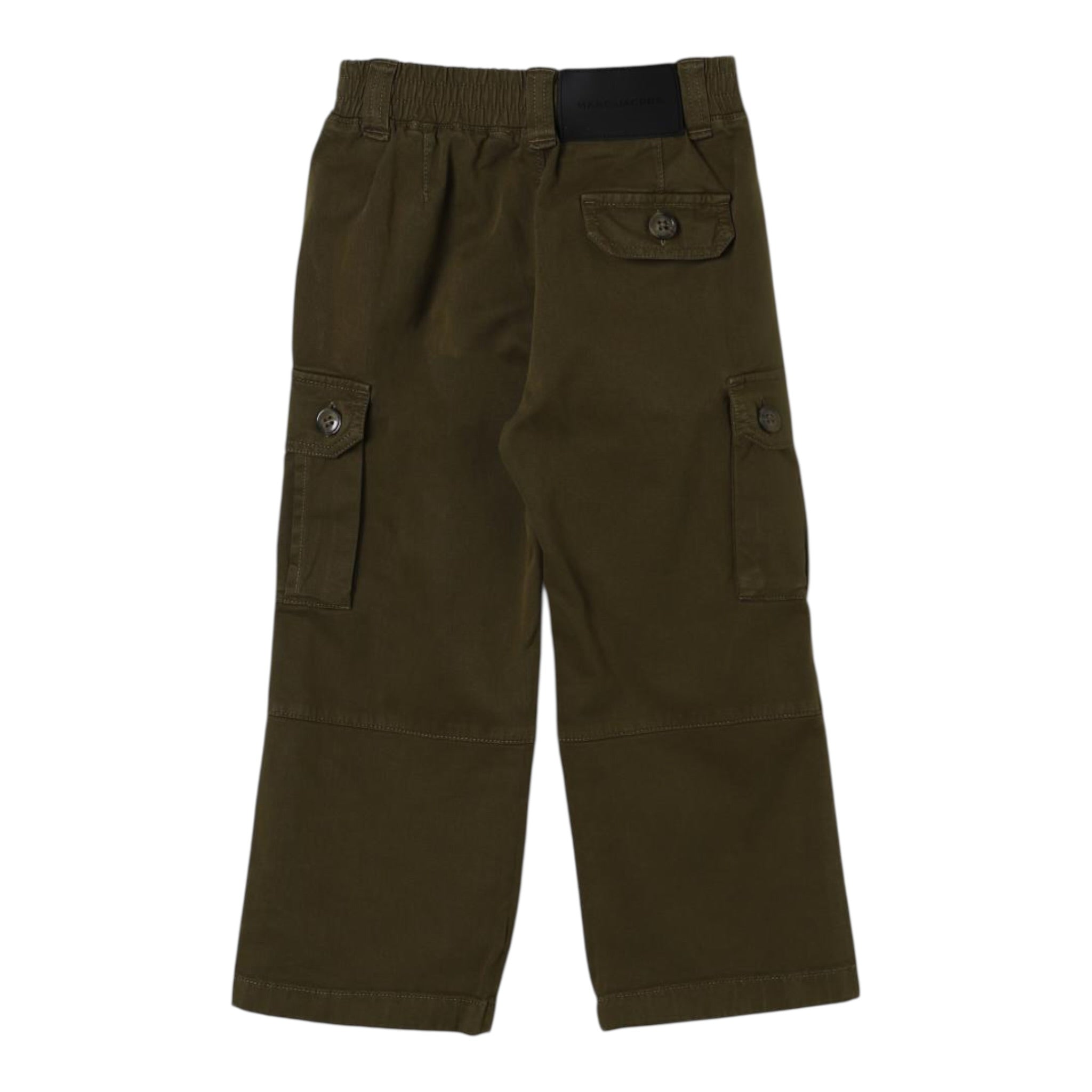 Marc Jacobs Pantalone tinta unita con Tasconi Verde per Bambino W60252 VERDE MARC JACOBS 
