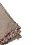 Marlu' Coperta tinta unita con Applicazioni Beige per Neonata IB3480 BEIGE MARLU' 