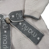 Marlu' Tutina tinta unita con Applicazione Beige per Neonata IB5210 BEIGE MARLU' 