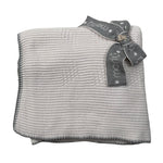 Marlu' Coperta tinta unita con Applicazioni Beige per Neonata IB5280 BEIGE MARLU' 