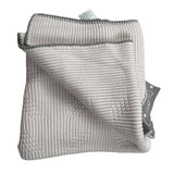 Marlu' Coperta tinta unita con Applicazioni Beige per Neonata IB5280 BEIGE MARLU' 