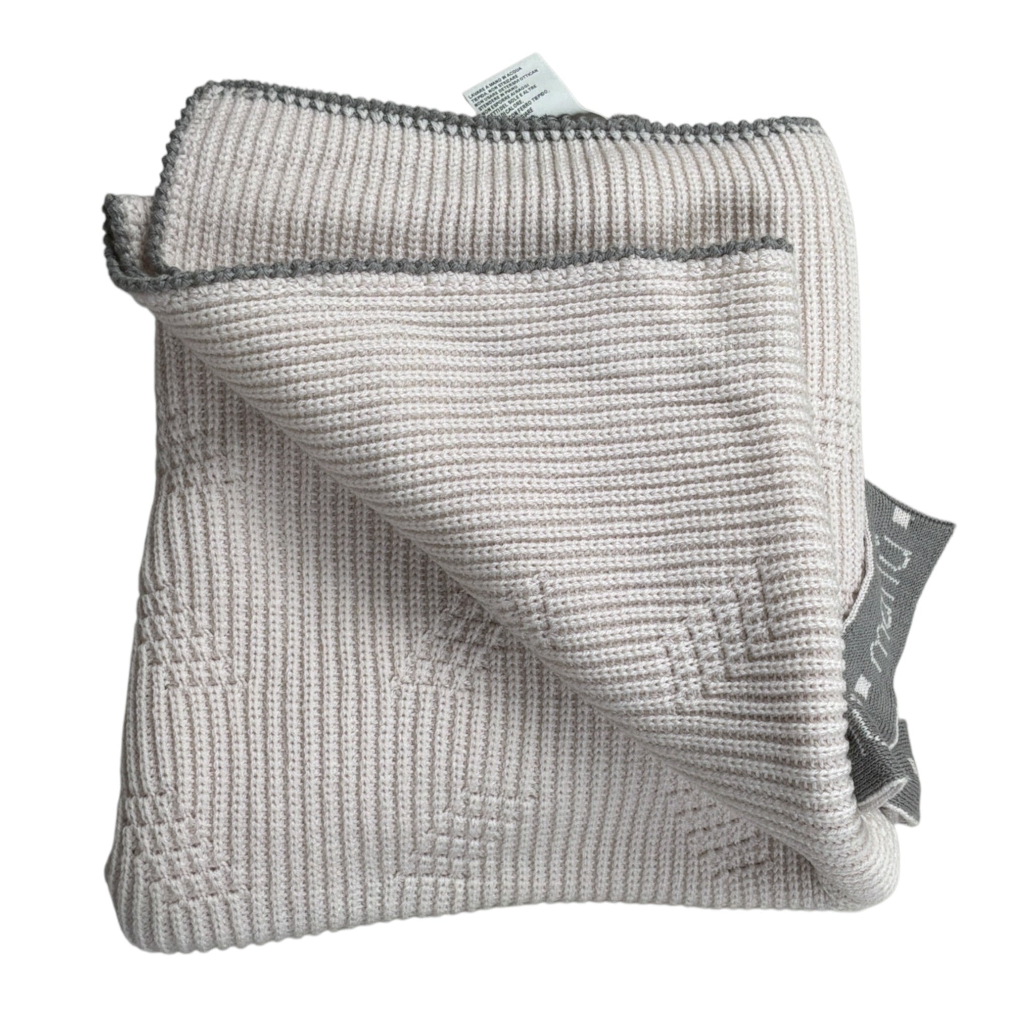 Marlu' Coperta tinta unita con Applicazioni Beige per Neonata IB5280 BEIGE MARLU' 