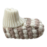 Marlu' Babbucce Bicolore con Fantasia Bianco/Rosa per Neonata IB55S BIANCO/ROSA MARLU' 