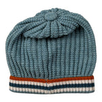Marlu' Cappello tinta unita con Ricamo Azzurro per Neonato IB7171BT AZZURRO MARLU' 