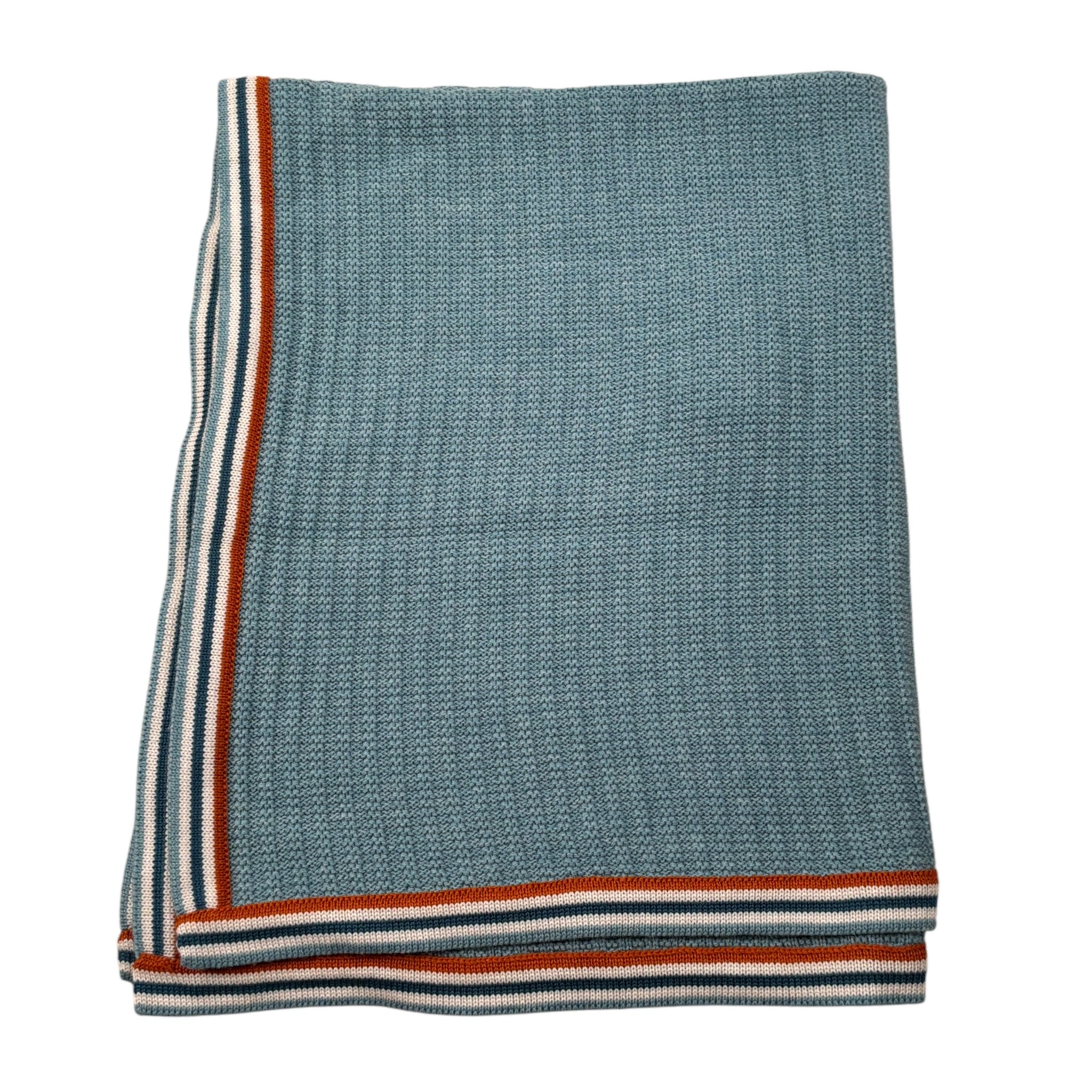 Marlu' Coperta tinta unita con Applicazioni Azzurro per Neonato IB7180 AZZURRO MARLU' 