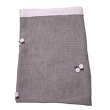 Marlu' Coperta tinta unita con Applicazioni Beige per Neonata IN1080 BEIGE MARLU' 