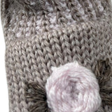 Marlu' Babbucce tinta unita In Maglia Beige per Neonata IN10S BEIGE MARLU' 