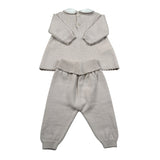 Marlu' Completo 2 Pezzi Maglia-Pantalone tinta unita Beige per Neonata IN1119 BEIGE MARLU' 