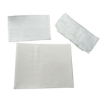 Marlu' Set Lenzuola 3Pz tinta unita con Stampa Bianco per Neonata IN17LE BIANCO MARLU' 