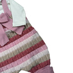 Marlu' Completo 2Pz Salopette-Body Rosa per Neonata IN2330 ROSA MARLU' 
