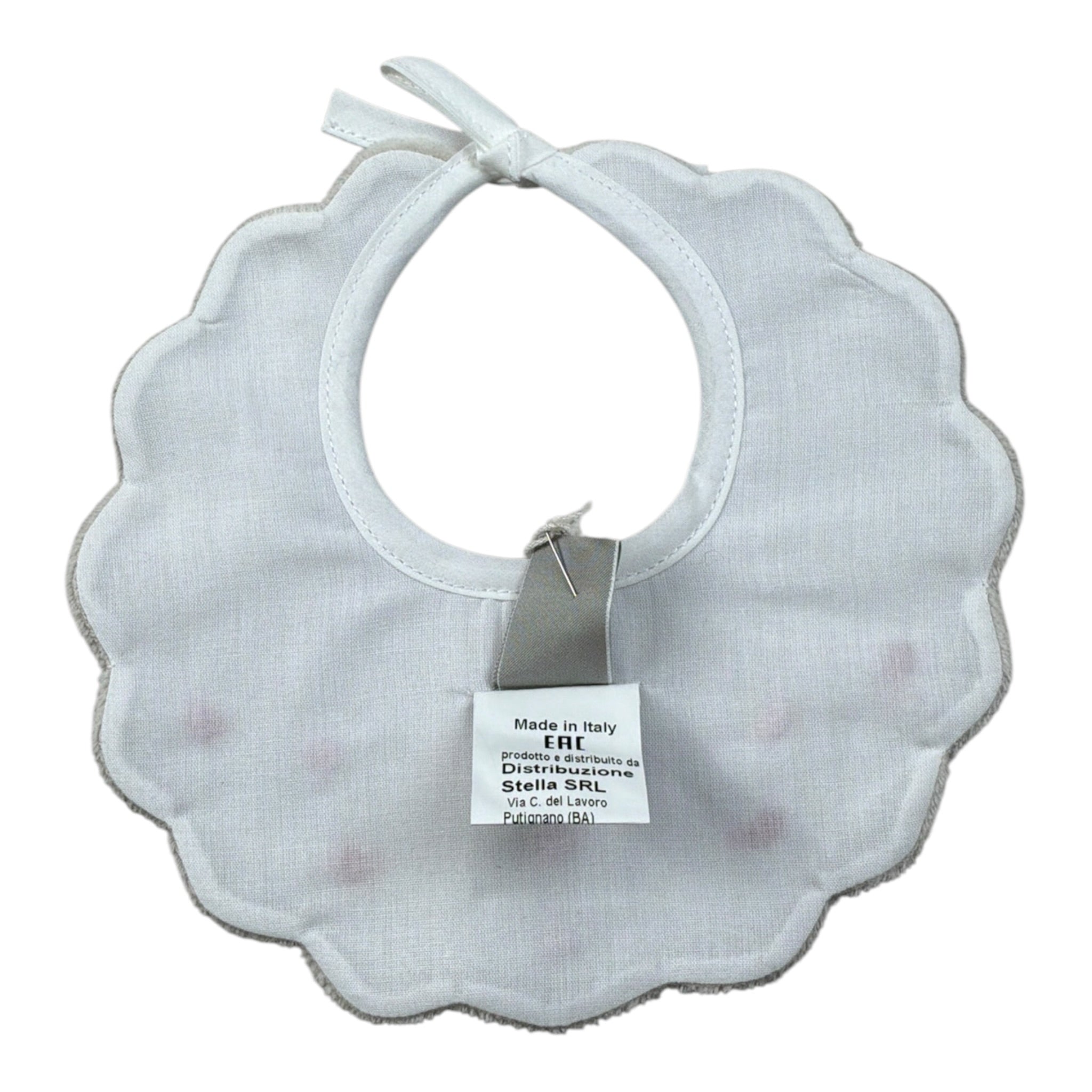 Marlu' Bavetta tinta unita Beige per Neonata IN23BAV1 BEIGE MARLU' 