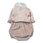 Marlu' Completo 3 Pezzi Cardigan-Pagliaccetto-Camicia Rosa per Neonata IN2660 ROSA MARLU' 