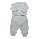 Marlu' Completo 3Pz Body-Salopette-Cardigan Azzurro per Neonato IN5331 AZZURRO MARLU' 