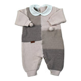Marlu' Tutina tinta unita In Filo Beige per Neonata IN5610 BEIGE MARLU' 
