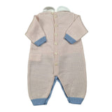 Marlu' Tutina tinta unita con Stampa Beige per Neonato IN57100 BEIGE MARLU' 