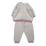 Marlu' Completo 2Pz Maglia-Pantalone con Stampa Rosa per Neonata IN5719 ROSA MARLU' 