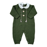 Marlu' Tutina tinta unita In Filo Verde per Neonata IN6210 VERDE MARLU' 