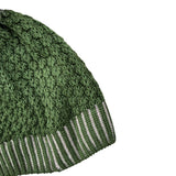 Marlu' Cappello tinta unita con Pon Pon Verde per Neonato IN6271 VERDE MARLU' 