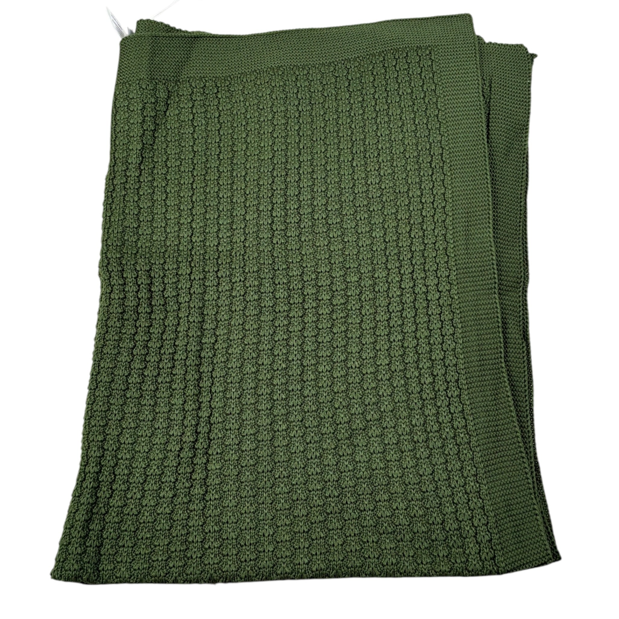 Marlu' Coperta tinta unita In Filo Verde per Neonata IN6280 VERDE MARLU' 