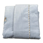 Marlu' Coperta Bicolore In Ciniglia Azzurro per Neonato IN7081 AZZURRO MARLU' 