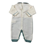 Marlu' Tutina Bicolore In Maglia Verde/Panna per Neonato RIRIRI VERDE/PANNA MARLU' 
