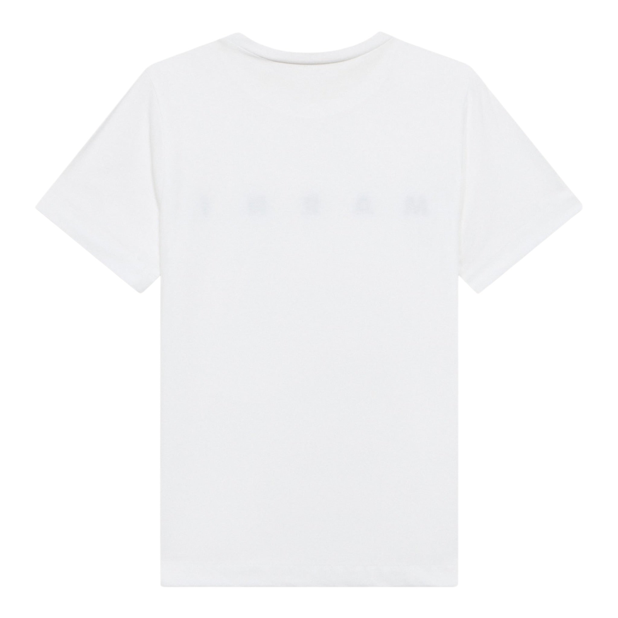 Marni T-Shirt Girocollo tinta unita con Logo Bianco per Bambina M002MV BIANCO MARNI 